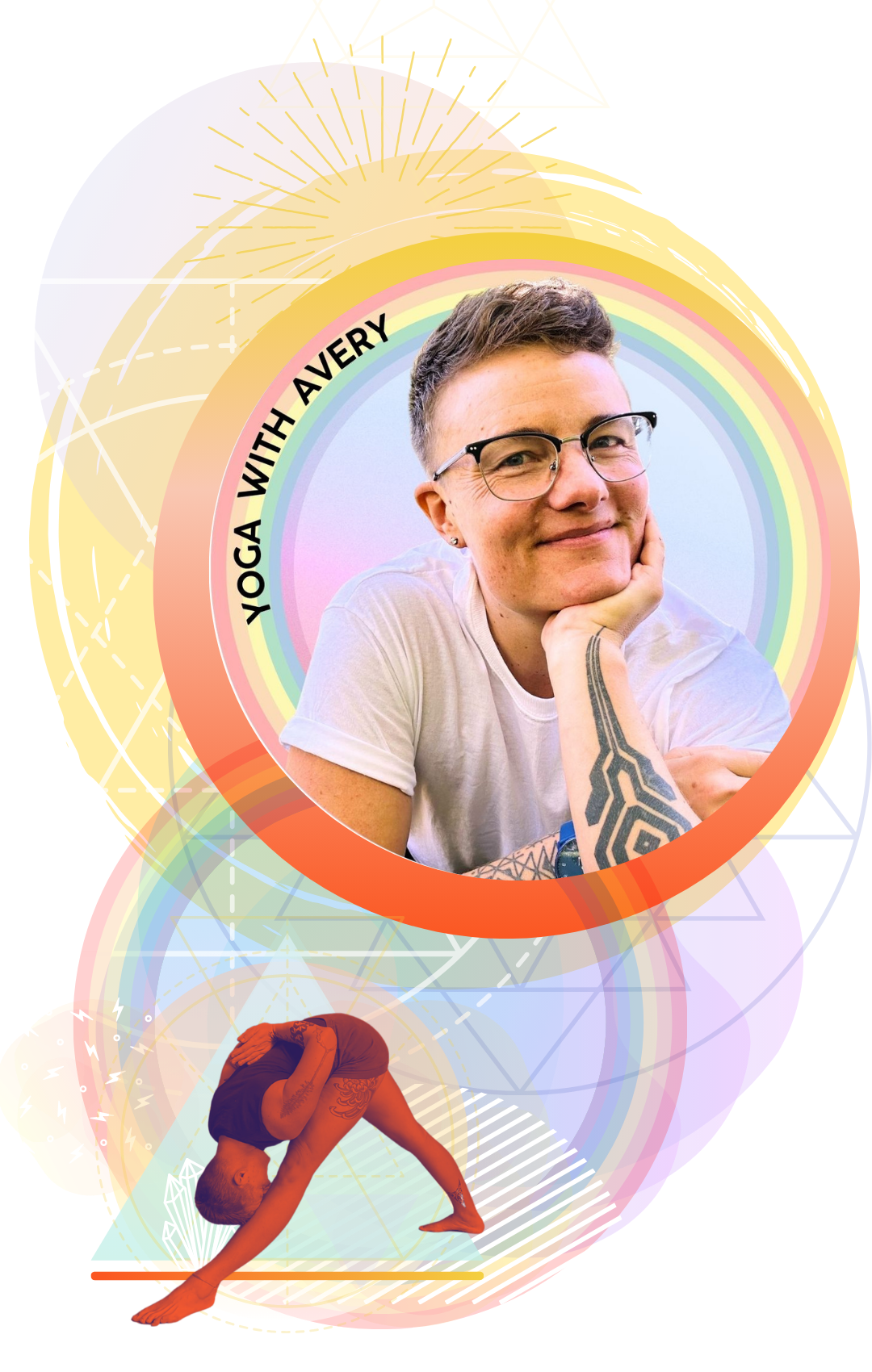 Yoga with Avery graphic